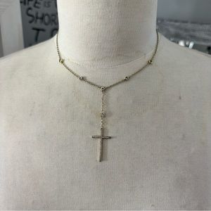Express | cross necklace